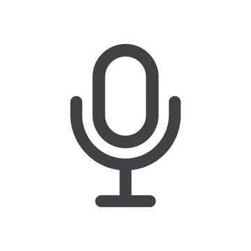 Microphone Icon, Microphone Icon Vector, Microphone Icon JPG, Microphone Icon Illustrazione stock
