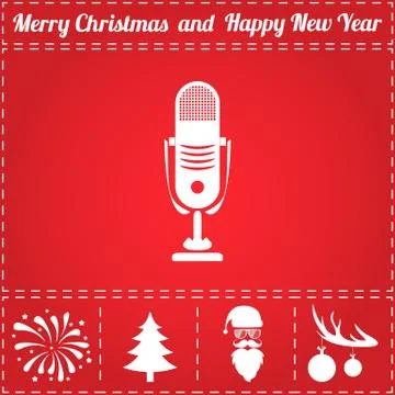 Microphone Icon Vector Stock Illustration