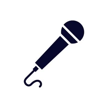 Microphone Icon Vector Stock Illustration