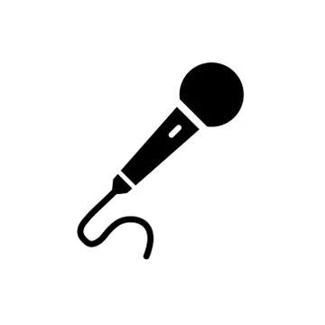 Microphone Icon Vector Stock Illustration