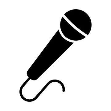 Microphone icon vector illustration for graphic design, logo, web site, socia Stock-Illustration