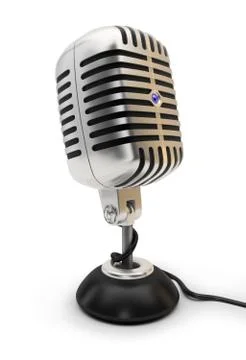 Microphone Stock Illustration