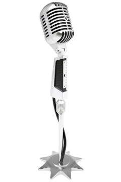 Microphone Stock Illustration
