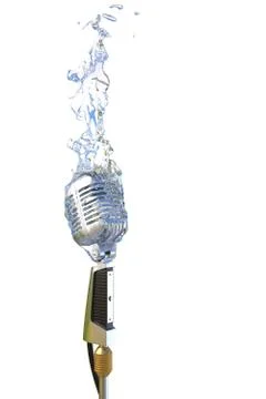 Microphone Stock Illustration
