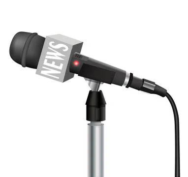 Microphone 스톡 일러스트