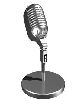Microphone Stock Illustration