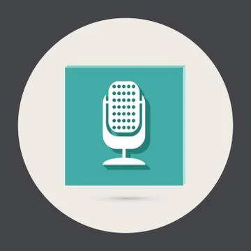 Microphone. Stock Illustration
