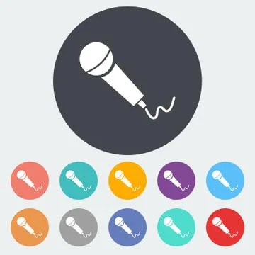 Microphone Stock Illustration