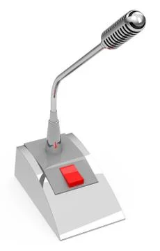 The microphone Stock Illustration