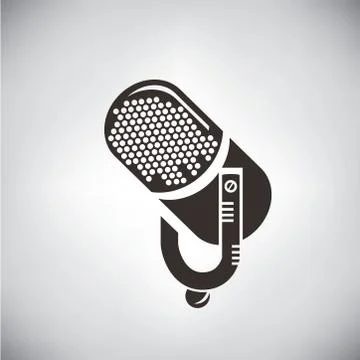 Microphone Stock Illustration