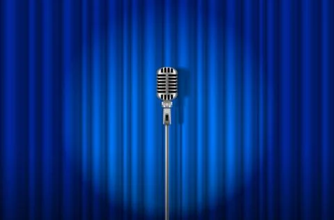 Microphone Stock Illustration
