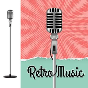 Microphone Stock Illustration