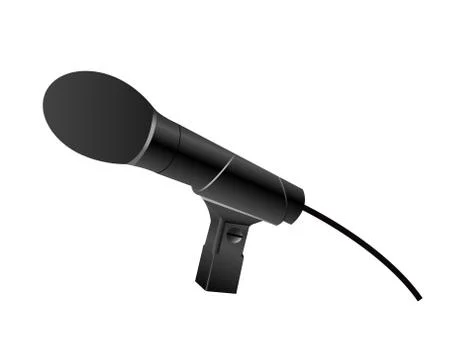 Microphone Stock Illustration