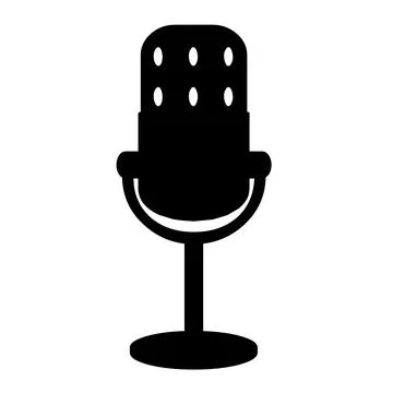 Microphone Stock Illustration