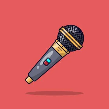 Microphone Stock Illustration