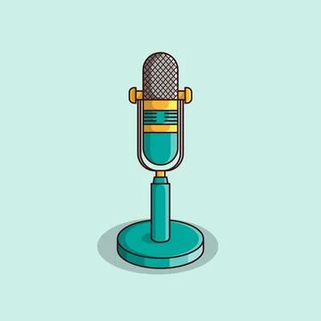 Microphone Stock Illustration