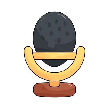 Microphone Stock Illustration