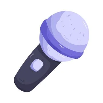 Microphone Stock Illustration