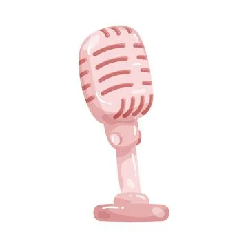 Microphone Stock Illustration