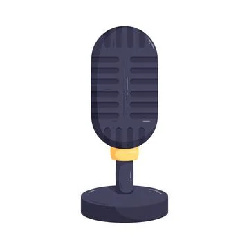 Microphone Stock Illustration