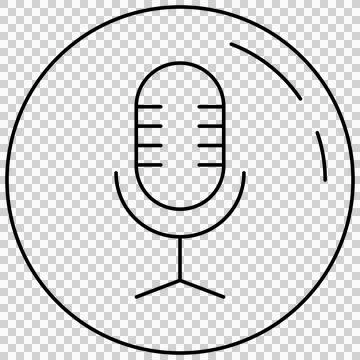 Microphone Stock Illustration