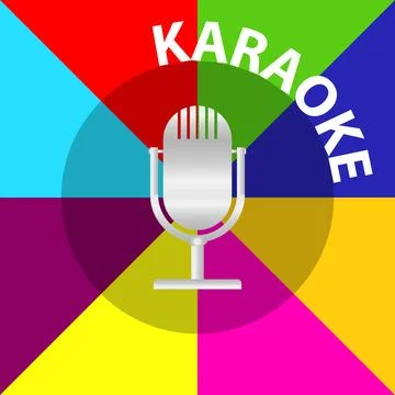 Microphone karaoke, microphone icon Stock Illustration