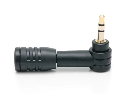Microphone for a laptop Stock Photos