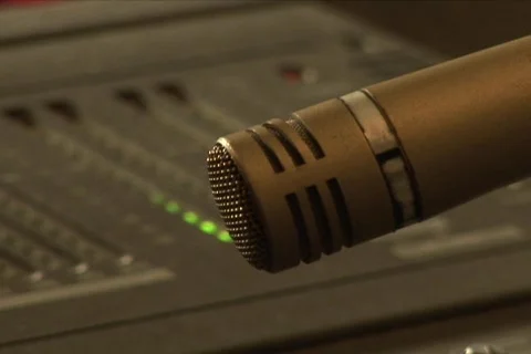 Microphone &amp; LEDS Vídeo Stock 279118