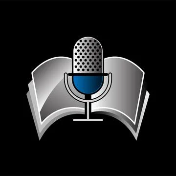 Microphone logo Stock Illustration