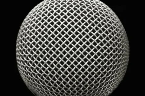 Microphone macro Stock Photos