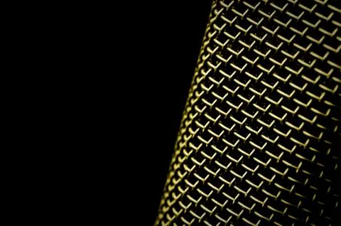 Microphone mesh Stock Photos