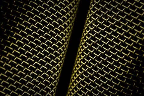 Microphone mesh Stock Photos