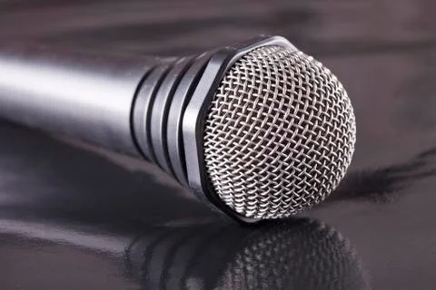 Microphone Foto stock