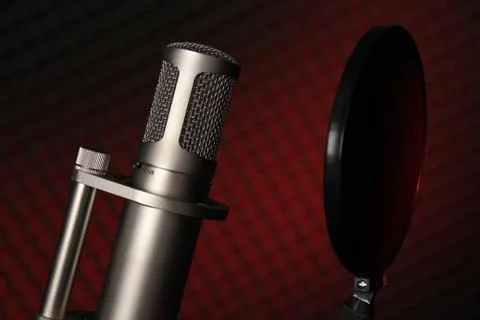 Microphone Foto stock