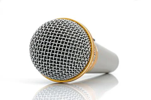 Microphone Foto stock