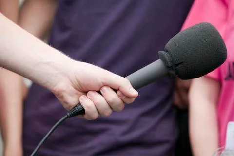 Microphone Foto stock