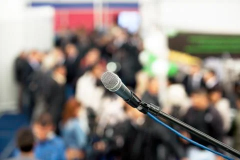 Microphone Foto stock