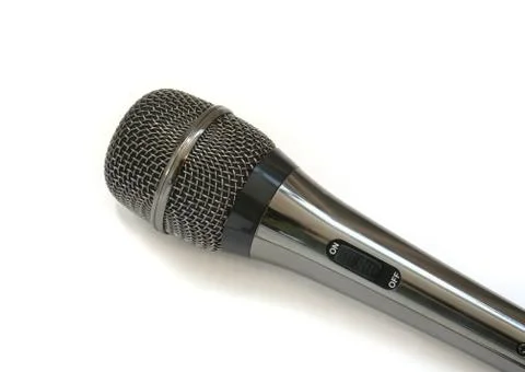 Microphone Foto stock