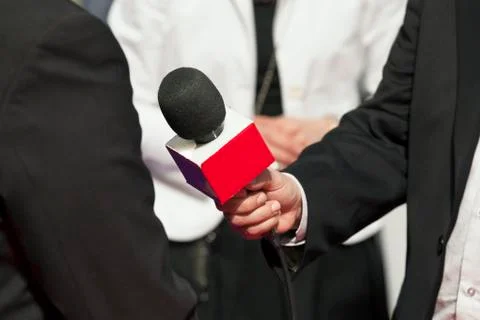 Microphone Foto stock