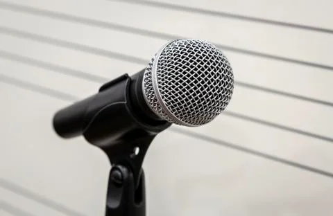 Microphone Fotos de archivo