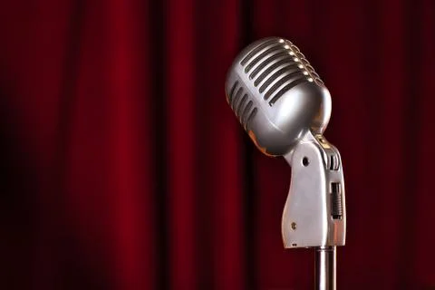 Microphone Foto stock