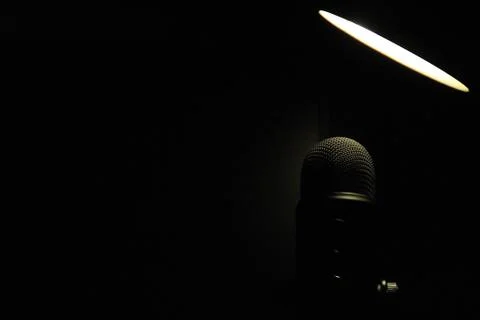 Microphone Foto stock