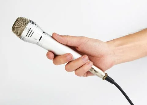 Microphone Foto stock
