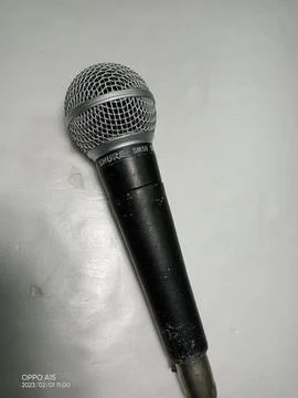 Microphone Foto stock
