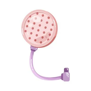 Microphone pop filter Stock Illustration