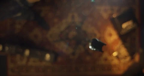 Microphone on the rack Stock Footage 114830411