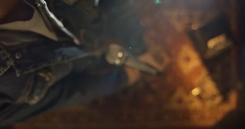 Microphone on the rack Vidéo 114930372