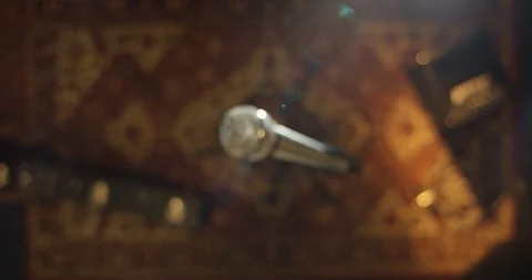 Microphone on the rack Vidéo 114932088