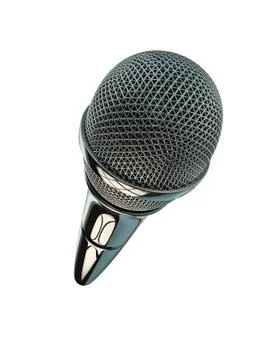 Microphone singer 스톡 일러스트