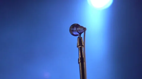 Microphone Slow Stock Footage 30722945